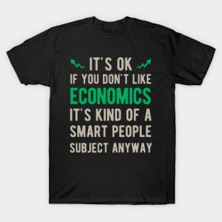 Funny Economics Teacher Gift T-Shirt